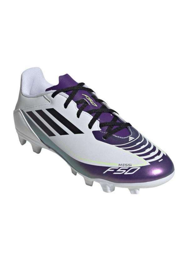 Adidas - Chuteira Campo Adidas X Messi F50 Club Branco