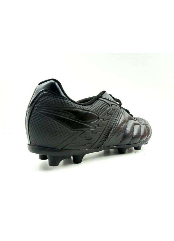 Dray - Chuteira Campo Dray Couro Preto 3