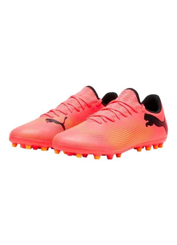 Puma - Chuteira Campo e Society Puma Future 7 Play Rosa 2