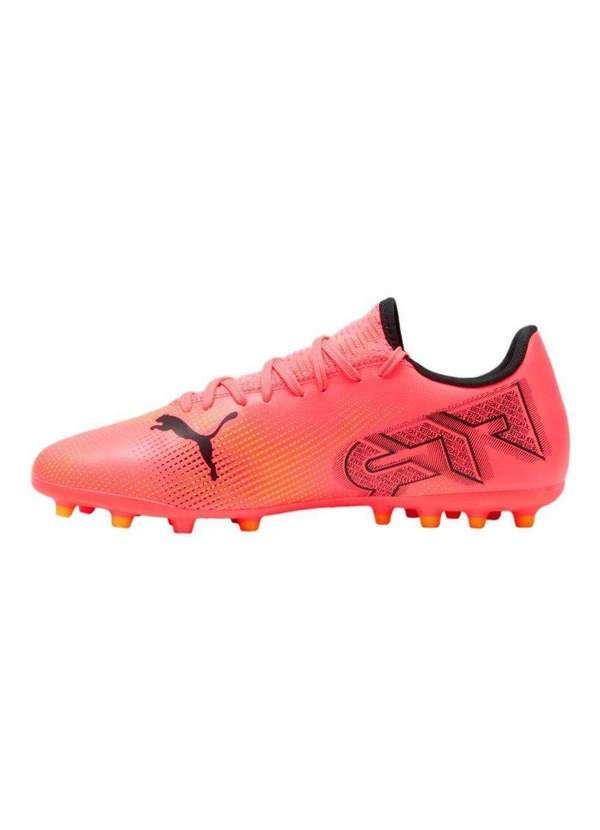Puma - Chuteira Campo e Society Puma Future 7 Play Rosa 4