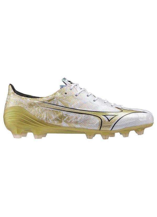 Mizuno - Chuteira Campo Mizuno Alpha Japan Branco