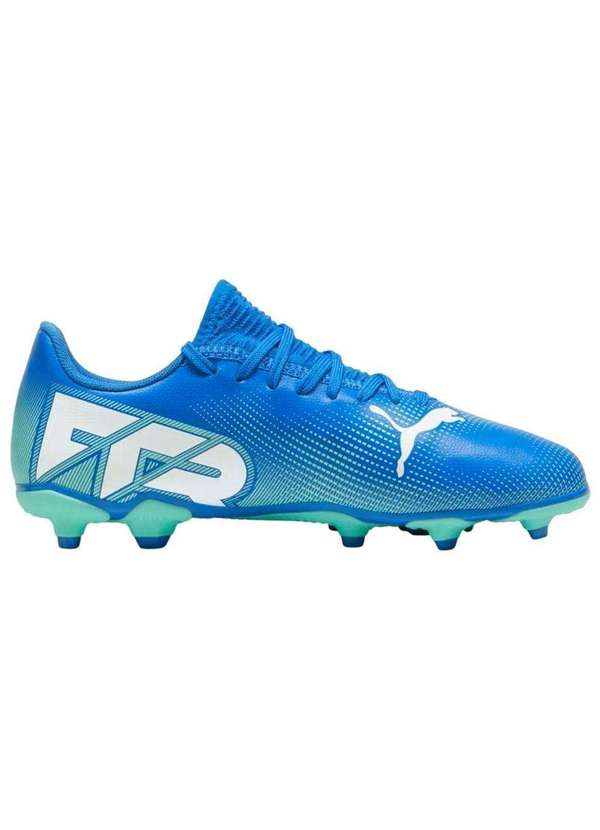 Puma - Chuteira Campo Puma Future 7 Play Infantil Azul 2