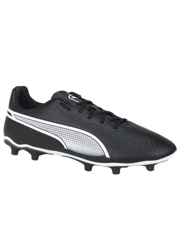 Puma - Chuteira Campo Puma King Match Fg/Ag Preto