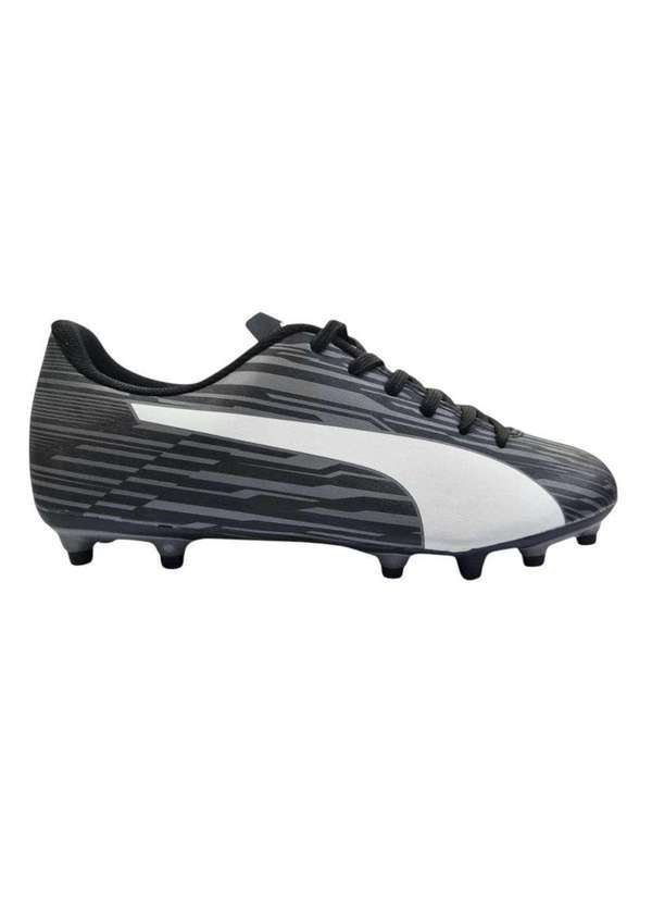 Puma - Chuteira Campo Puma Rapido Iii Fg/Ag Bdp Preto