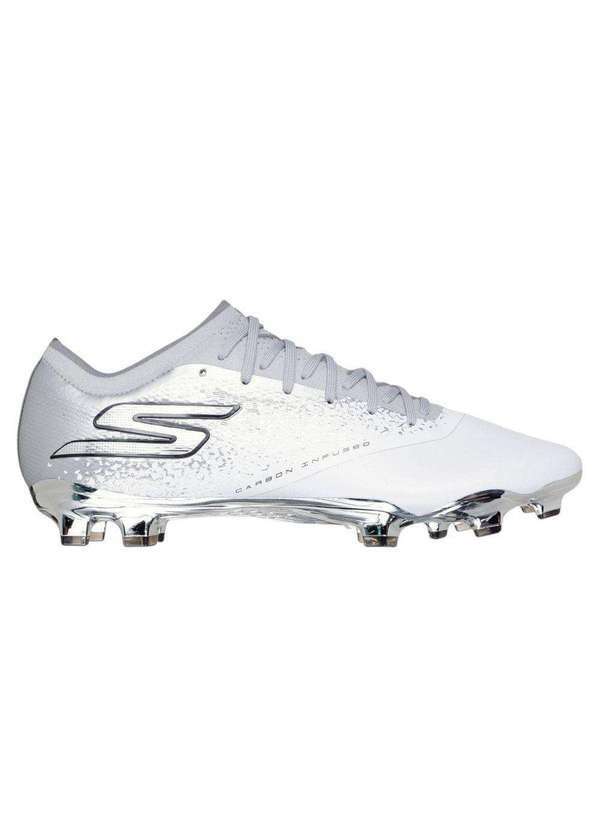 Skechers - Chuteira Campo Skechers Razor 1.5 Elite Fg Branco