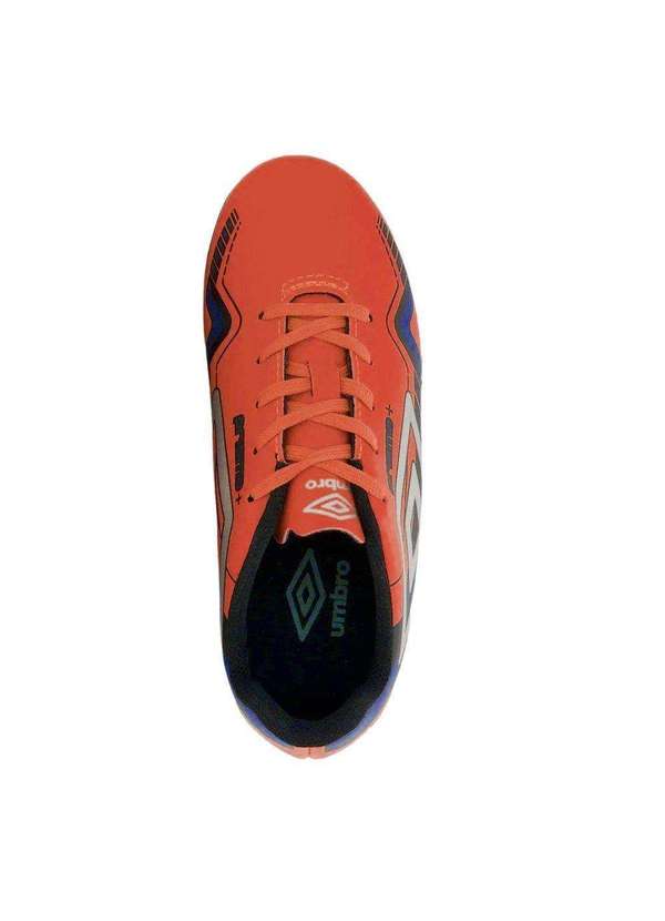 Umbro - Chuteira Campo Umbro Prisma Infantil Laranja 3