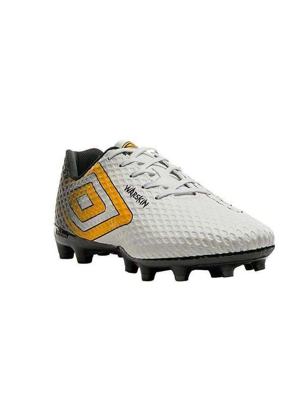 Umbro - Chuteira Campo Umbro Warskin Branco
