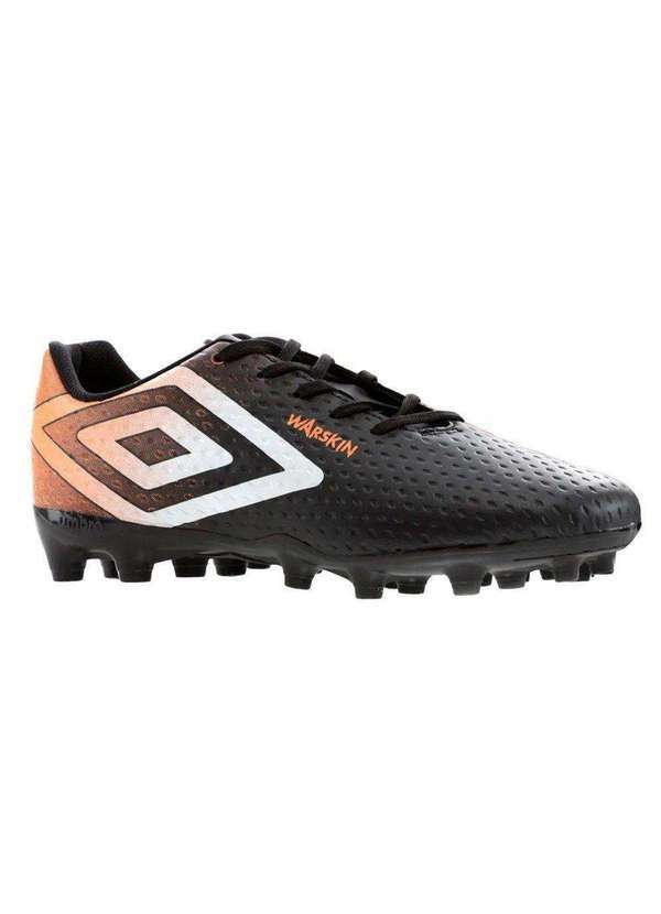 Umbro - Chuteira Campo Umbro Warskin Preto