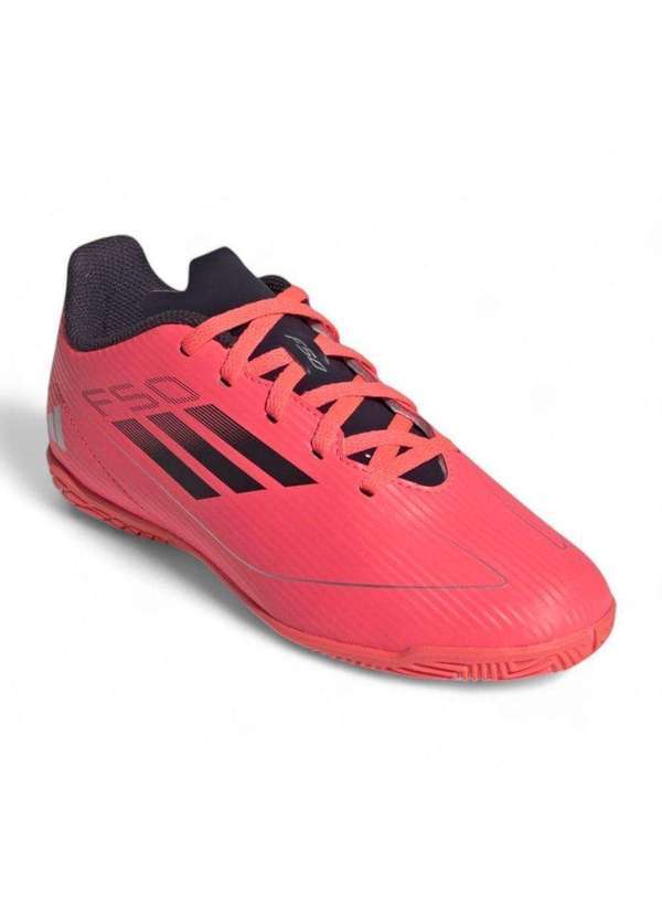 Adidas - Chuteira Futsal Adidas F50 Club Jr Laranja