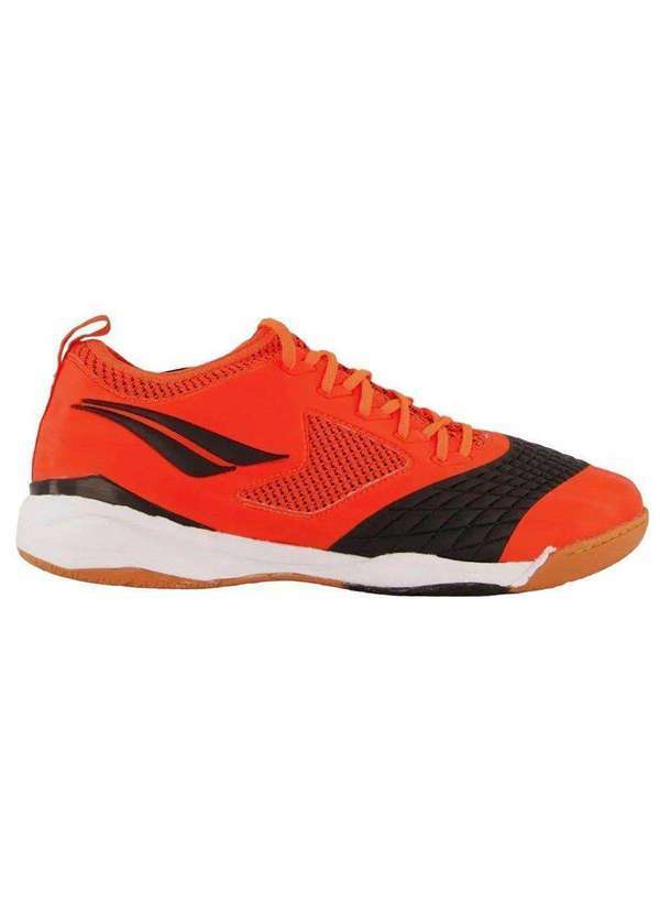 Penalty - Chuteira Futsal Penalty Max 1000 Ecoknit Laranja
