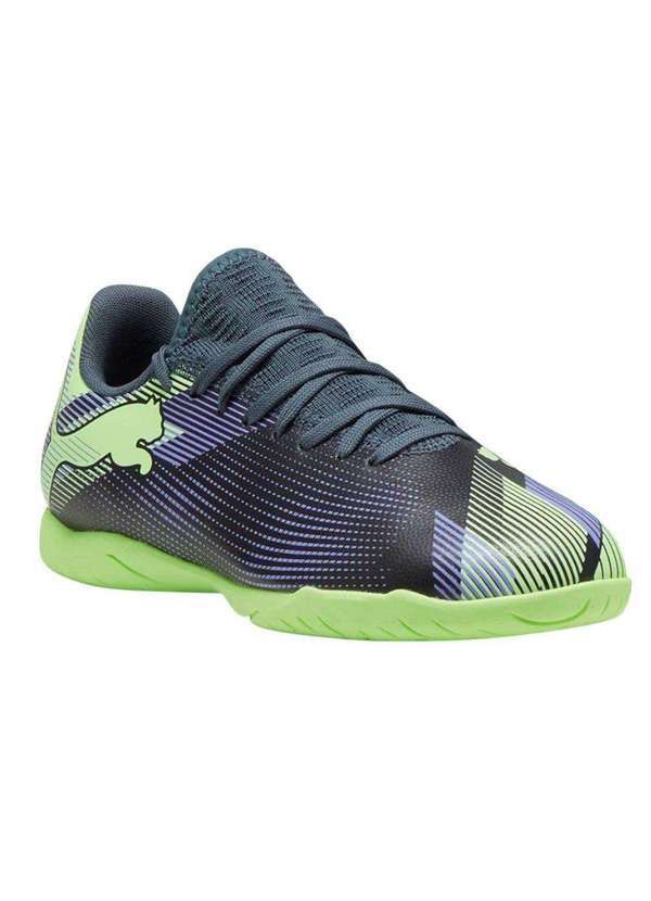 Puma - Chuteira Futsal Puma Future 7 Play Infantil Roxo