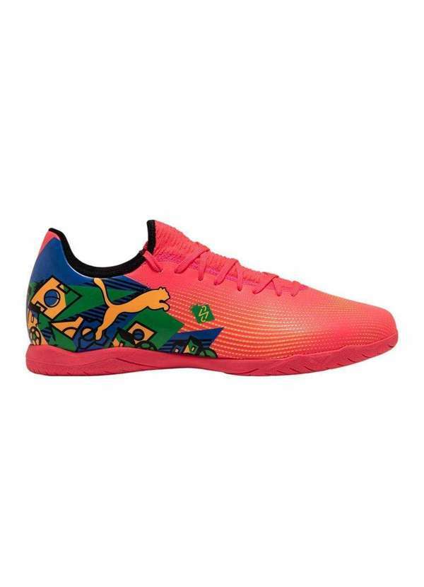 Puma - Chuteira Futsal Puma Future 7 Play Neymar Jr Njr It Bdp Rosa