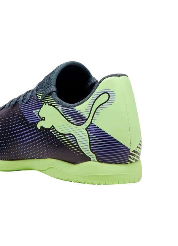 Puma - Chuteira Futsal Puma Future 7 Play Verde 4