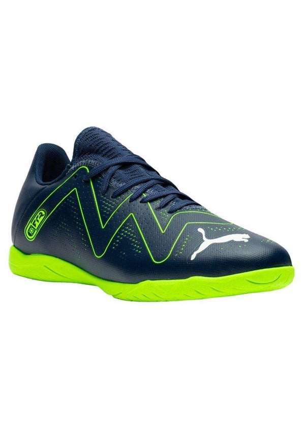Puma - Chuteira Futsal Puma Future Play It Azul