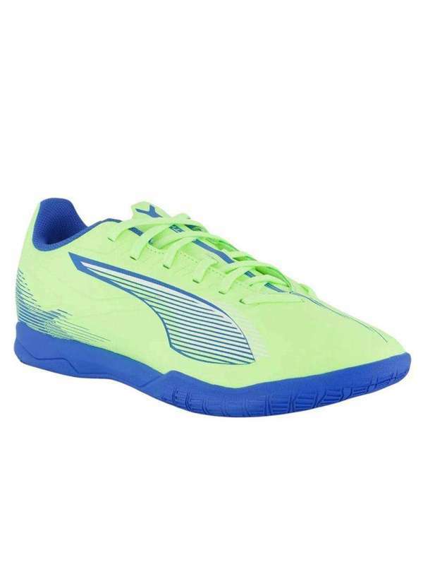 Puma - Chuteira Futsal Puma Ultra 5 Play Infantil Verde