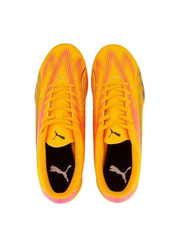 Puma - Chuteira Futsal Puma Ultra Play It Laranja 3
