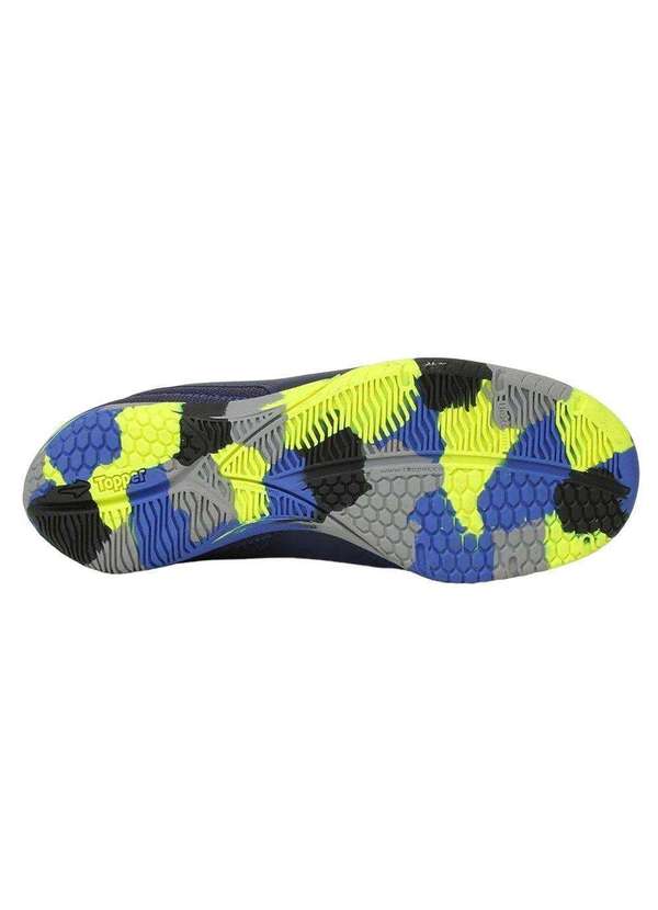 Topper - Chuteira Futsal Topper Capita Azul 4