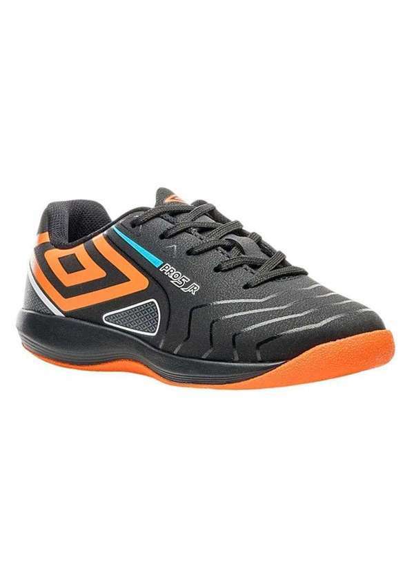 Umbro - Chuteira Futsal Umbro Pro 5 Jr Preto