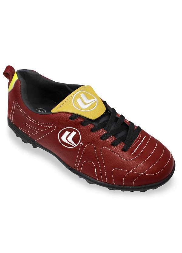 Esporte Legal - Chuteira Society Esporte Legal Terra Vermelho