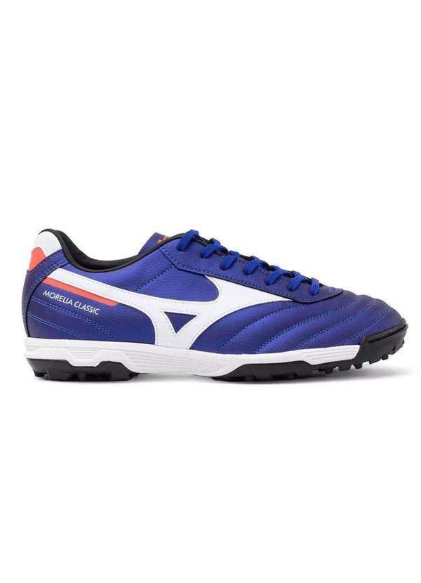 Mizuno - Chuteira Society Mizuno Morelia Classic as Azul