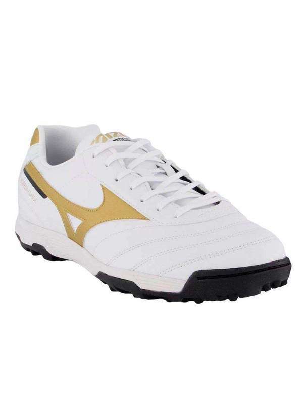 Mizuno - Chuteira Society Mizuno Morelia Classic as Branco