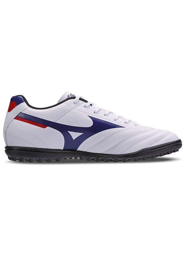 Mizuno - Chuteira Society Mizuno Morelia Club as Branco