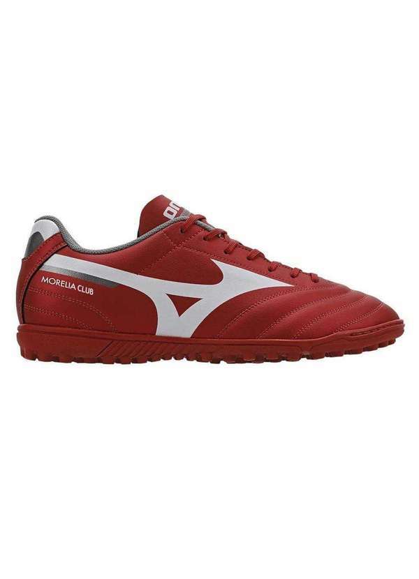 Mizuno - Chuteira Society Mizuno Morelia Club as Vermelho