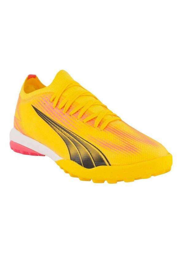 Puma - Chuteira Society Puma Ultra Match Tt Amarelo