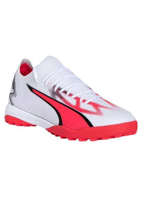 Puma - Chuteira Society Puma Ultra Match Tt Branco