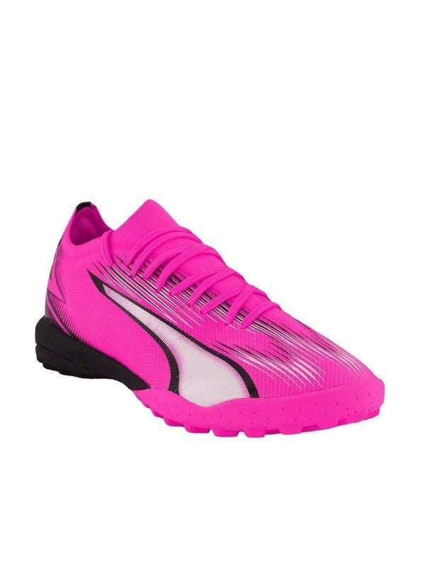 Puma - Chuteira Society Puma Ultra Match Tt Rosa
