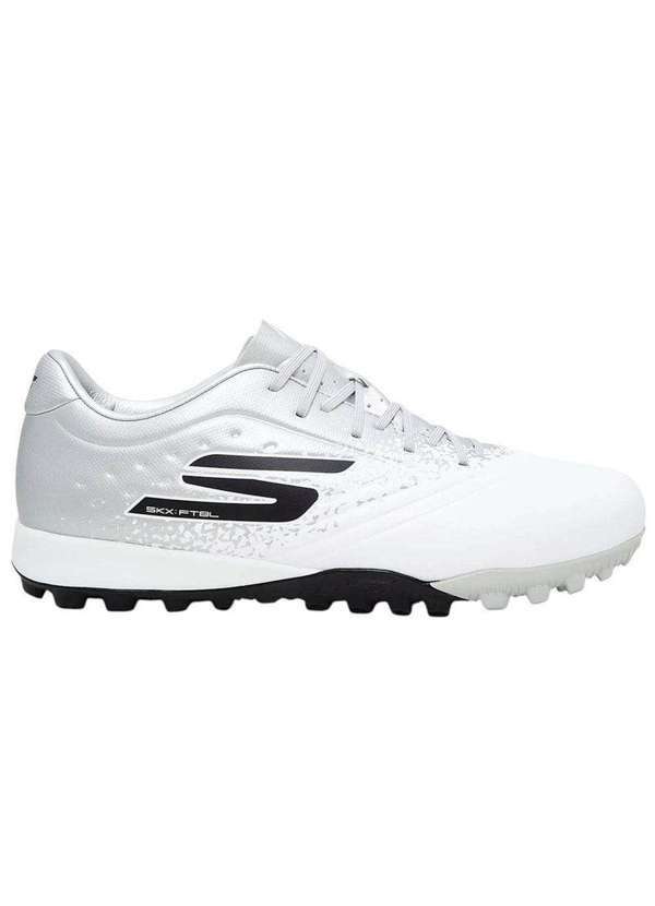 Skechers - Chuteira Society Skechers Gold Branco
