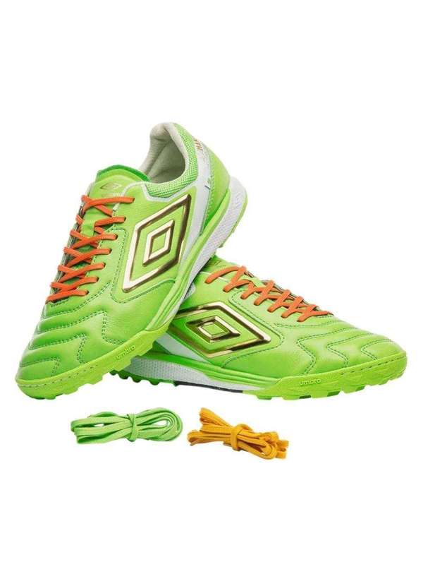 Umbro - Chuteira Society Umbro Ada Master Class Pro Bump  St. Patricks Verde 3