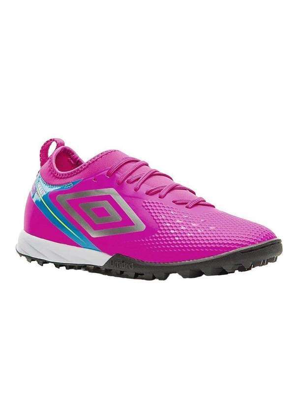 Umbro - Chuteira Society Umbro Adamant Top Speed Club Rosa