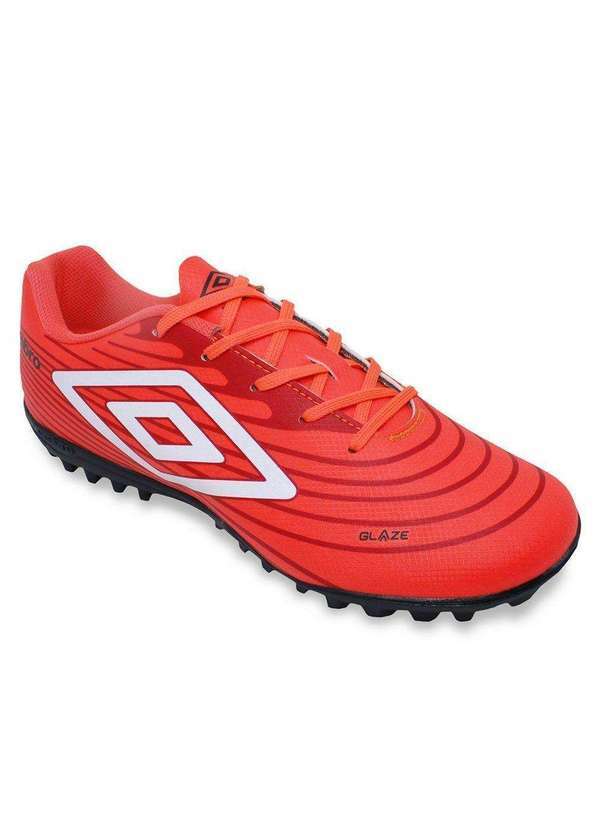 Umbro - Chuteira Society Umbro Glaze Laranja