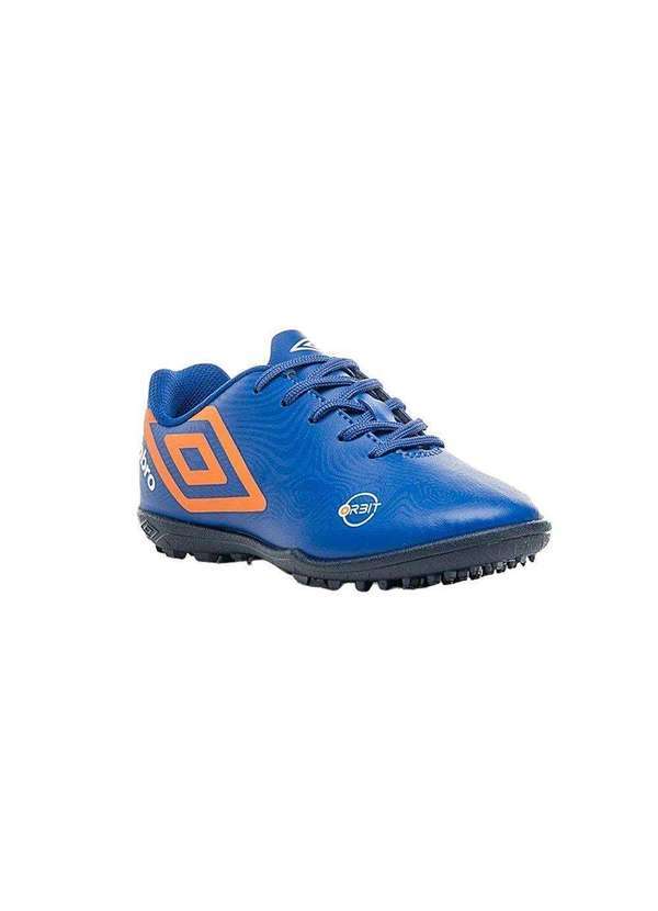 Umbro - Chuteira Society Umbro Orbit Infantil Azul