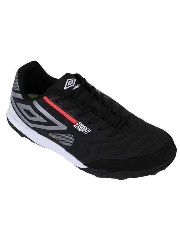Umbro - Chuteira Society Umbro Pró 5 Bump Club Preto