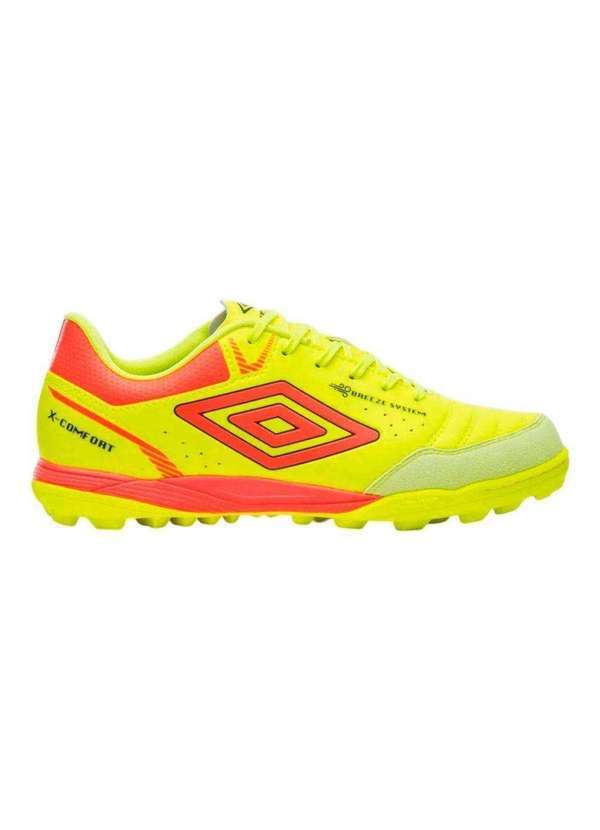 Umbro - Chuteira Society Umbro X-Comfort Amarelo
