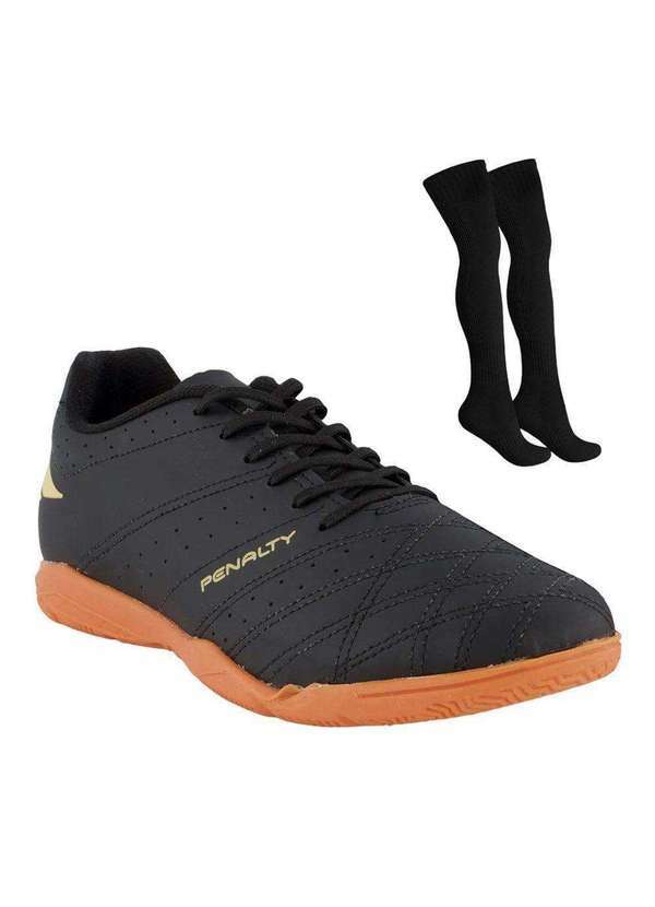 Penalty - Kit Chuteira Futsal Penalty Américas Xxi e Meão Preto