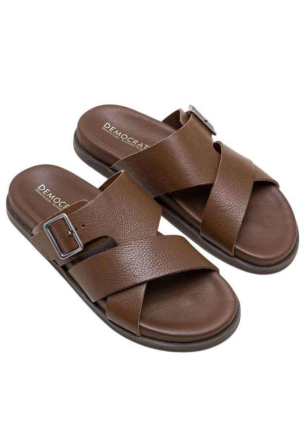 Democrata - Sandália Democrata Dock Masculina Marrom 2