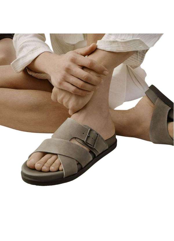 Democrata - Sandália Democrata Dock Masculina Bege 4