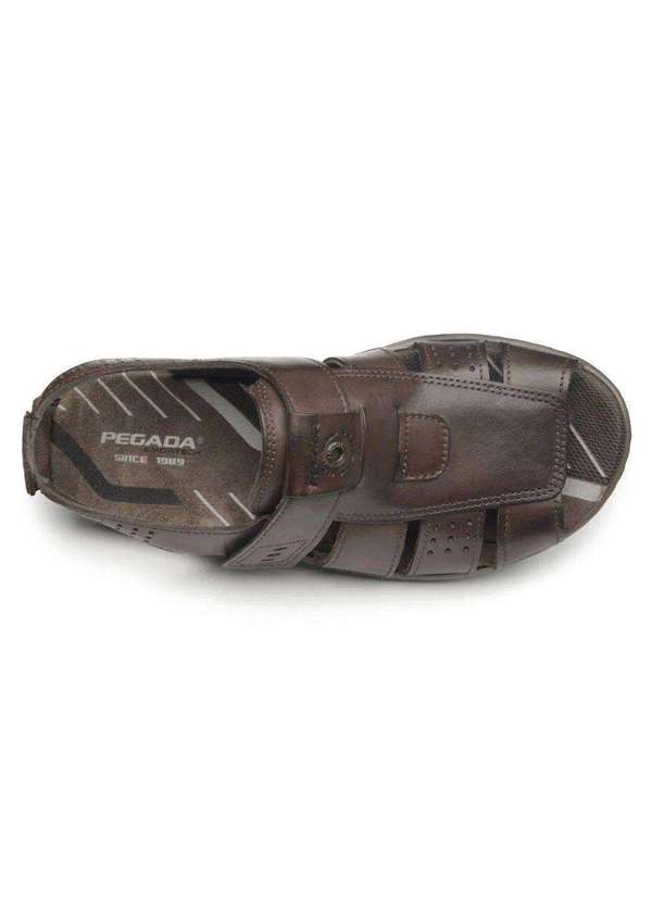 Pegada - Sandália Pegada Fresh Masculina Marrom 3