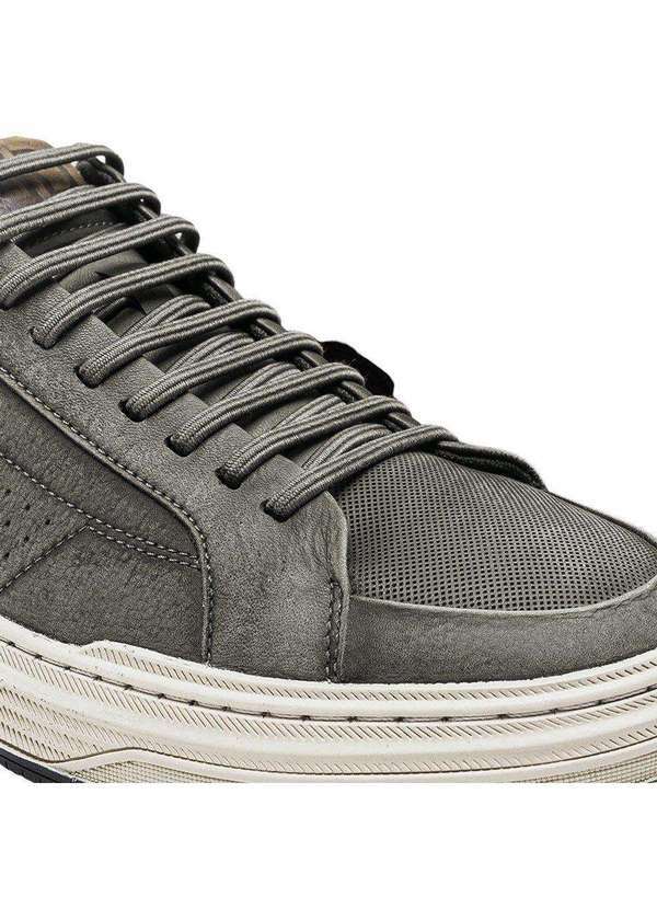 Democrata - Kit Sapatênis Democrata Denim Mike Masculino e par de Meia Marrom 3