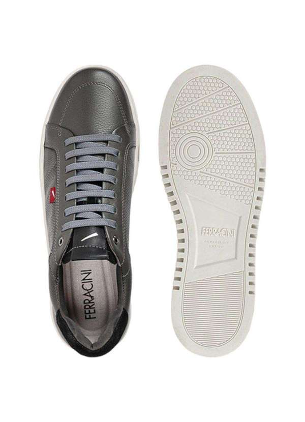 Ferracini - Kit Sapatênis Ferracini City Masculino e par de Meia Cinza 3