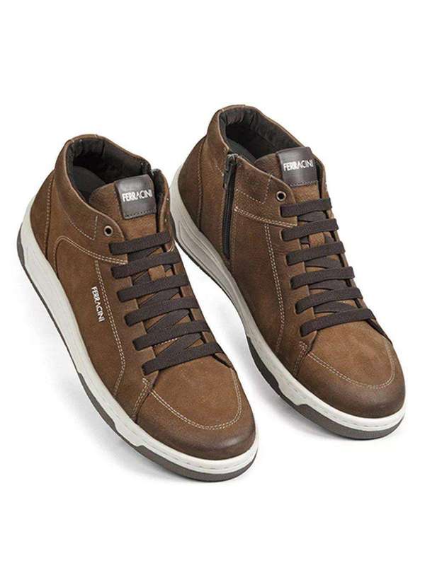 Ferracini - Kit Sapatênis Ferracini Vox Masculino e Cinto Marrom 2