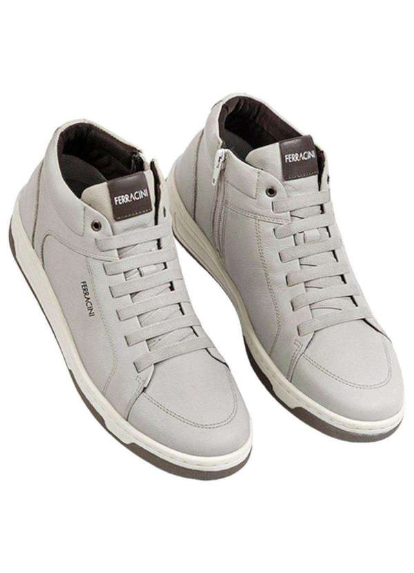 Ferracini - Kit Sapatênis Ferracini Vox Masculino e par de Meia Cinza 2