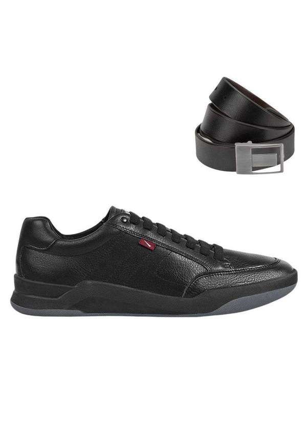 Ferracini - Kit Sapatênis Ferracini Wind e Cinto Preto