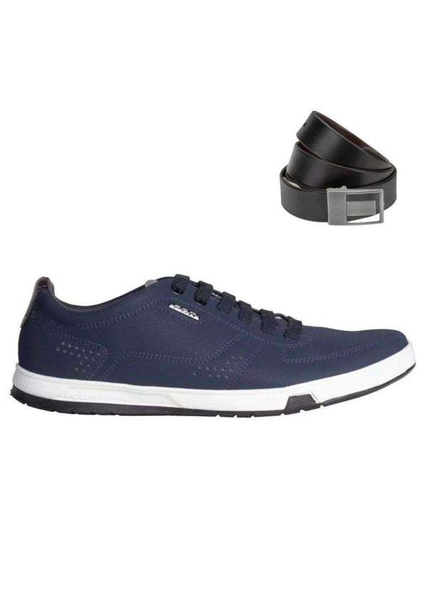 Pegada - Kit Sapatênis Pegada Element Masculino e Cinto Azul