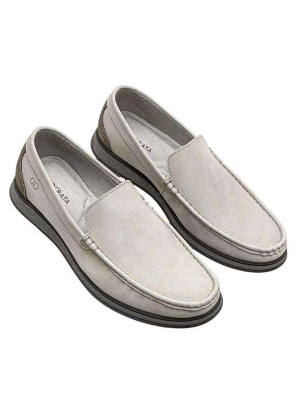 Democrata - Mocassim Democrata Nash Masculino Bege 2