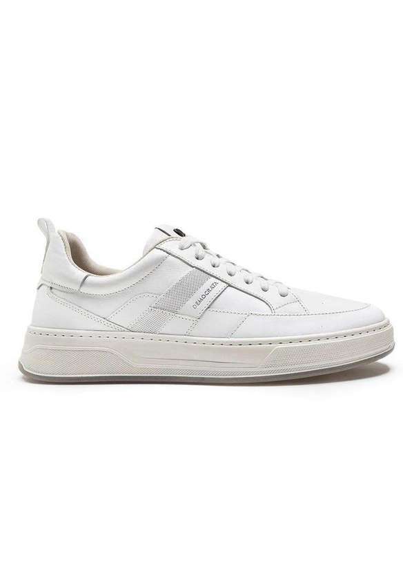 Democrata - Sapatênis Democrata Denim Bold Masculino Branco