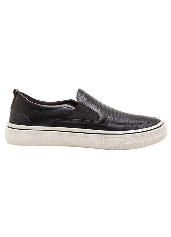 Democrata - Sapatênis Democrata Denim Fender Masculino Preto